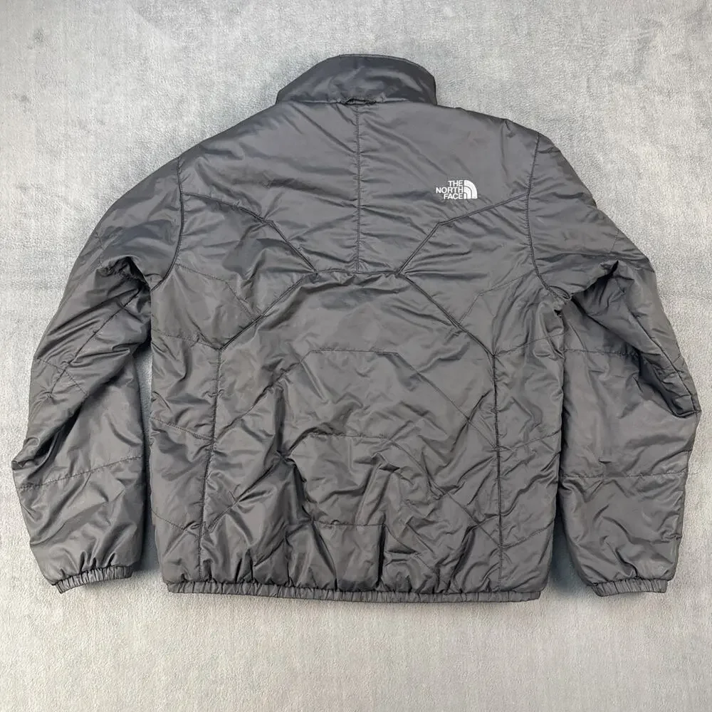 The North Face Men Vintage Black Hyvent Jacket + Puffer Liner Combo Sz. Medium